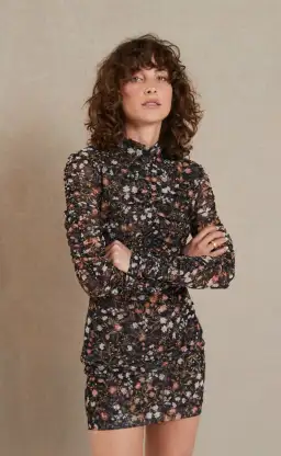 BEC + BRIDGE Midnight Fauna Mini Dress PRINT Size AU 6 for rent on The Volte - image 2