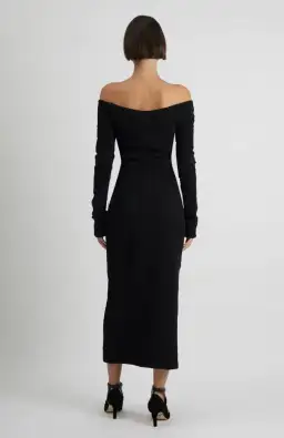 Camilla and Marc Minerva Dress Black Size 8  for rent on The Volte - image 4