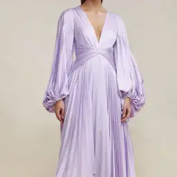 Acler Palms Dress Purple Size 10 for rent on The Volte - image 6