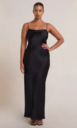 Bec & Bridge The Dreamer Tie Dress Black Size 6 