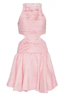Aje Introspect Cut Out Mini Dress Pink Size 8 for rent on The Volte - image 3
