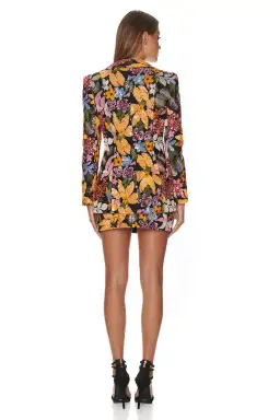 Eliya the Label Skyla Blazer Print Size 10  for rent on The Volte - image 3