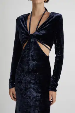 Camilla and Marc Brooks Maxi Dress Navy Size 8 for rent on The Volte - image 3