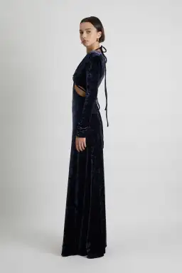 Camilla and Marc Brooks Maxi Dress Navy Size 8 for rent on The Volte - image 4