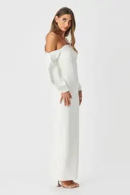 Bianca & Bridgett Honey Dress White Size 6 for rent on The Volte - image 2