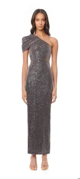 Eliya The Label Allegra Gown Sequin Size M