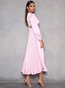 Elle Zeitoune The Barry Dress Candy Pink Size AU 12 for rent on The Volte - image 2