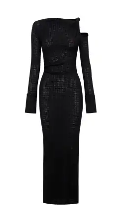 Camilla and Marc Ellsworth Twist Dress Black Size 10 for rent on The Volte - image 3