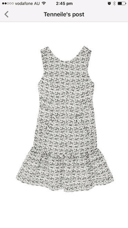 By johnny Marthe lace elastic frill mini dress for rent on The Volte - image 5