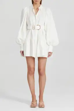 Acler Sherwood Dress Ivory White Size 6