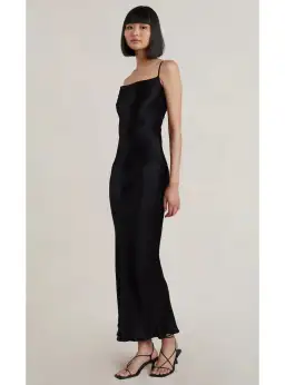 Bec & Bridge Malyka Maxi Dress Black Size AU 6 for rent on The Volte - image 1