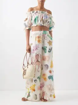 Alemais Adella Top and Trouser Set Print Size 6