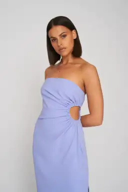 By Johnny Selena Strapless Dress Lilac Size 12 for rent on The Volte - image 3