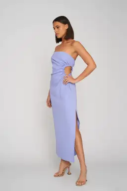 By Johnny Selena Strapless Dress Lilac Size 12 for rent on The Volte - image 2