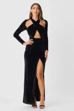 Bianca & Bridgett Wynter Dress Black Size 6  for rent on The Volte - image 2