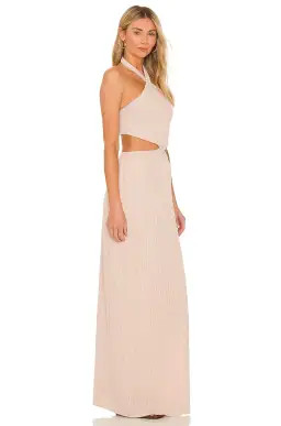 Rumer Cassidy Maxi Dress in Nude Size S for rent on The Volte - image 2