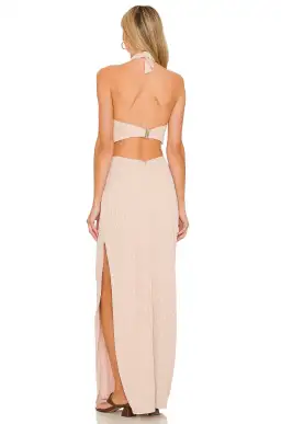 Rumer Cassidy Maxi Dress in Nude Size S for rent on The Volte - image 4