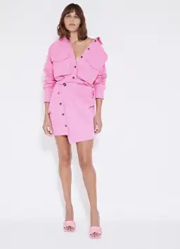 Pfeiffer Forbes Mini Dress Ultra Pink Size 10