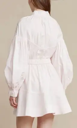 Acler Marquis Dress In Shell Pink Size 8 