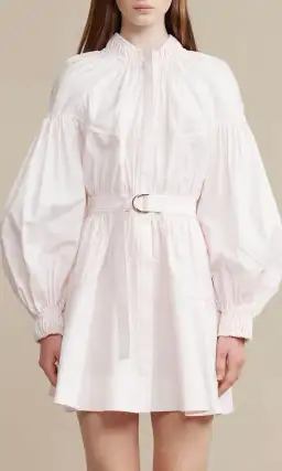 Acler Marquis Dress In Shell Pink Size 8 