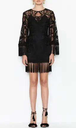 Alice McCall Rhiannon Mini Dress Black Size 6 for rent on The Volte - image 1