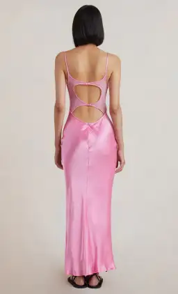 Bec & Bridge Malyka Maxi Dress Candy Pink Size 6 for rent on The Volte - image 2