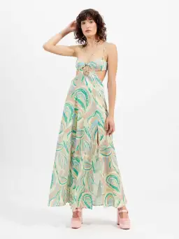 Alice McCall Swan Lake Midi Dress Citrus Size 16 for rent on The Volte - image 1