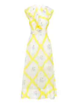 Alice McCall LA Girl Midi Dress Citrus Size 6 for rent on The Volte - image 6
