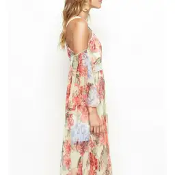 Alice McCall The Dreamer Midi Dress Morning Floral Size 6  for rent on The Volte - image 2