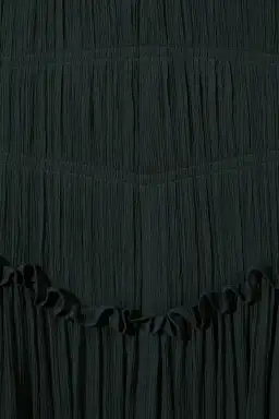 Shona Joy Leonie Long Sleeve Ruched Mini Dress Rosemary Green Size 10  for rent on The Volte - image 7