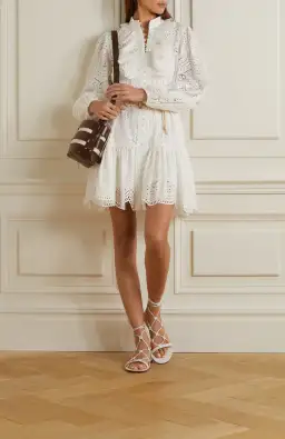 Zimmermann Moonshine Anchor Dress Ivory Size 10 