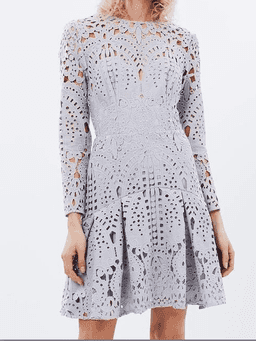 Lover Harmony Pleat Dress Size 10