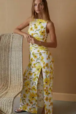 Bec & Bridge Daphne Maxi Dress Floral Size 8  for rent on The Volte - image 4