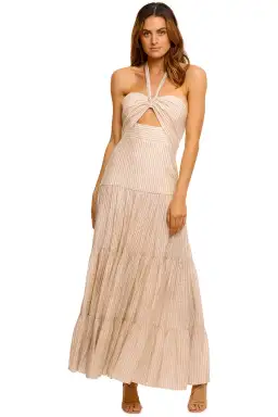 Significant Other Tuscany Dress in Cream Print Size 12 for rent on The Volte - image 1