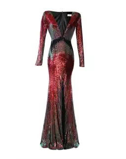 Meraki Phoenix Sequin Gown Size 8