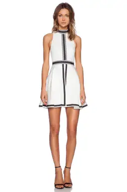 Sass & Bide Imagined Futures Dress White Size 8