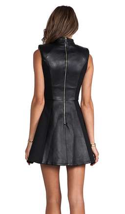 Nicholas Leather Dress Size 8