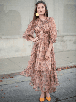 Zimmerman Arcadia Dress Fall Esplanade Collection Size 8