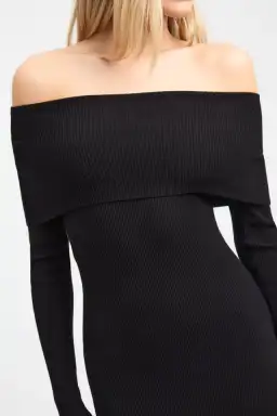 Kookai Lola Fold-Down Midi Dress Size 2/AU 12 for rent on The Volte - image 3