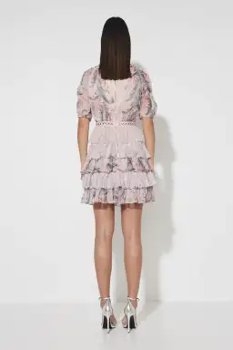 Mossman A Whisper of Fate Tiered Dress Floral Print Size 6 for rent on The Volte - image 4