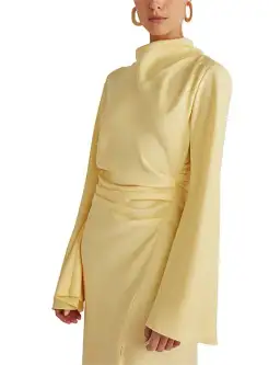 Camilla and Marc Darmascus Dress Yellow Size 12 for rent on The Volte - image 5