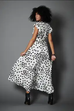 Embody Women Birkin Maxi Dress White Print Size 10 for rent on The Volte - image 2