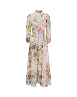 Zimmermann Heathers Plunge Long Maxi Dress Garden Floral Size 2 / AU 12   for rent on The Volte - image 6
