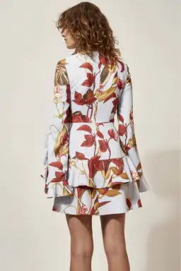 C/MEO Collective Gossamer Long Sleeve Dress Print Size M / Au 10 for rent on The Volte - image 2