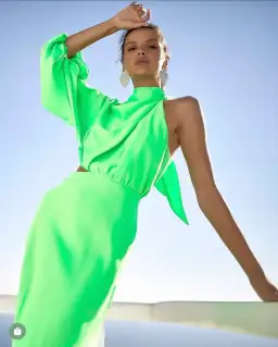 Sheike Olivia Maxi Dress Green Size 8 for rent on The Volte - image 1