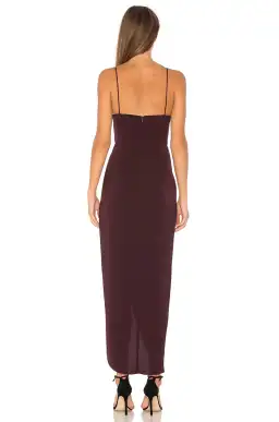 Shona Joy Core Cocktail Dress in Aubergine Purple Size 8 for rent on The Volte - image 2