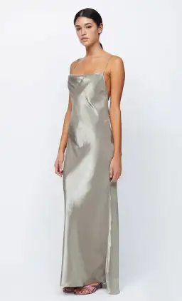 Bec & Bridge Fleur Maxi Dress Silver Size S / AU 8 for rent on The Volte - image 2