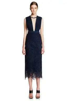 Manning Cartell Gallery Views Dress Blue Size 6  for rent on The Volte - image 1