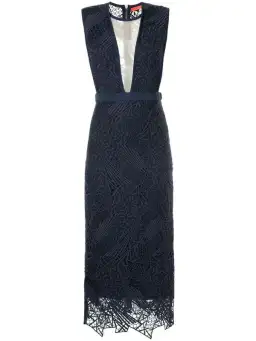 Manning Cartell Gallery Views Dress Blue Size 6  for rent on The Volte - image 2
