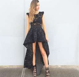 Bronx & Banco Black Bohem Dress size 8 for rent on The Volte - image 2